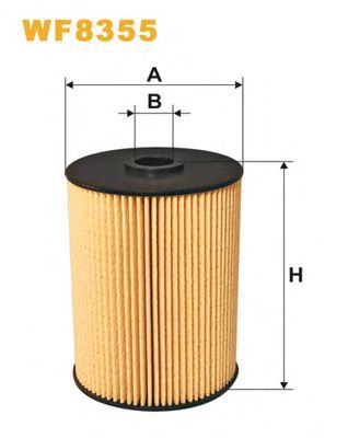 WIX FILTERS wf8355 -  Топливный фильтр
